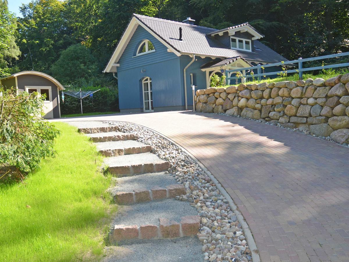 Blaues Strandhaus Sellin Kültér fotó